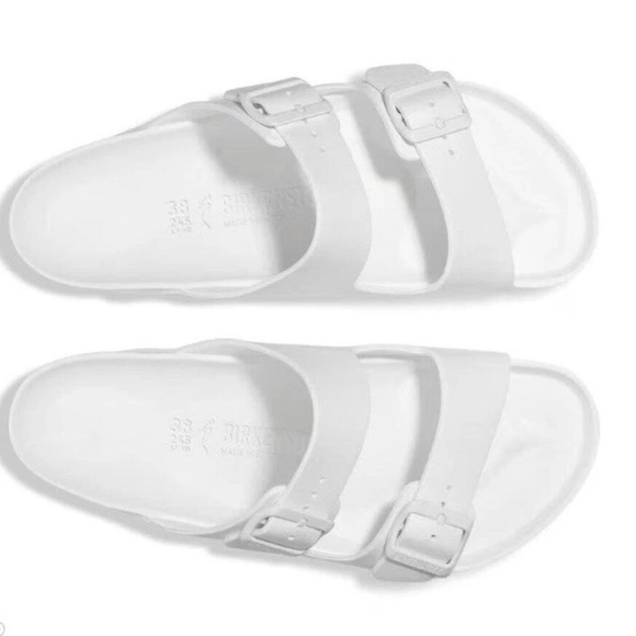 Birkenstock Arizona Lightweight EVA, Comfortable, Waterproof White Narrow 4.5 - Picture 2 of 6